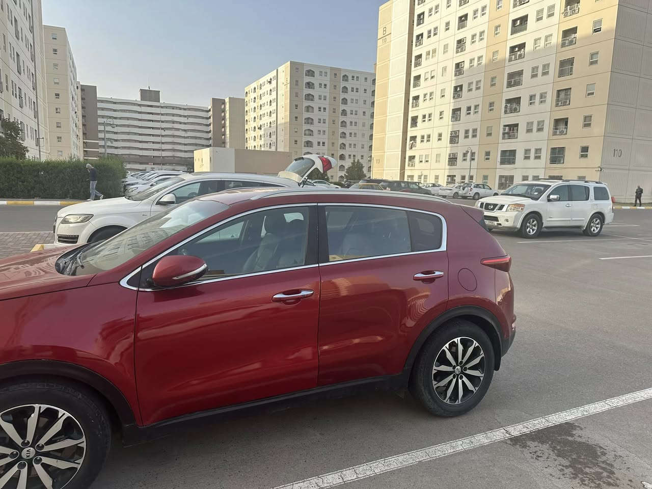 سبورتج 2018 
ماشية 133 حادث باب سايق وجاملغ 
السعر 173
التواصل خاص و وتساب ***********
