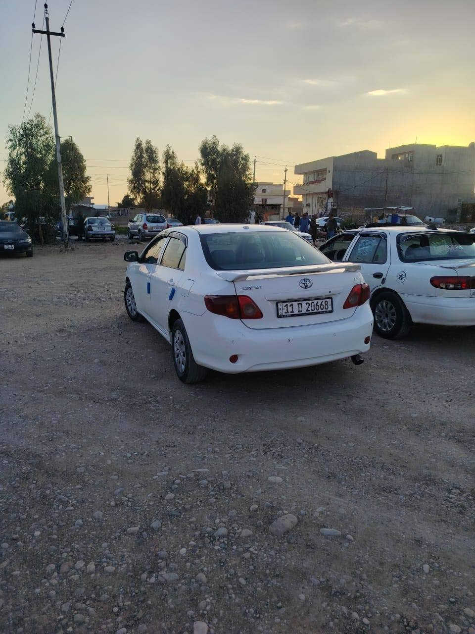 كورلا ٢٠٠٩نظفيه وارد أمريكي بيها ٣قطع صبغ بدون اربك صاحبها بغداد تحويل ثاني مكاني ديالى مقداديه ***********
