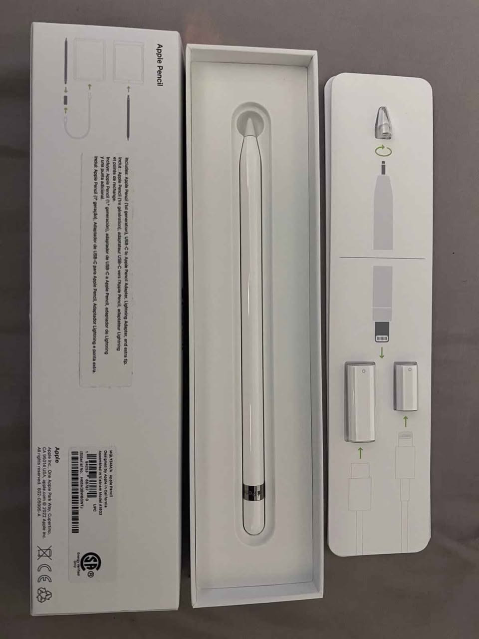 توفر وبارخص سعر بالعراق
اقلام ابل 
جديد open box 🎁
قلم ابل الجيل الاول APPLE PENCIL 1ST GENERATION 
السعر :95 الف شامل التوصيل 
قلم ابل تايب سي APPLE PENCIL USB C
السعر:100 الف شامل التوصيل 

للحجز والاستفسار :خاص او واتساب ***********📞 بغداد, العراق
