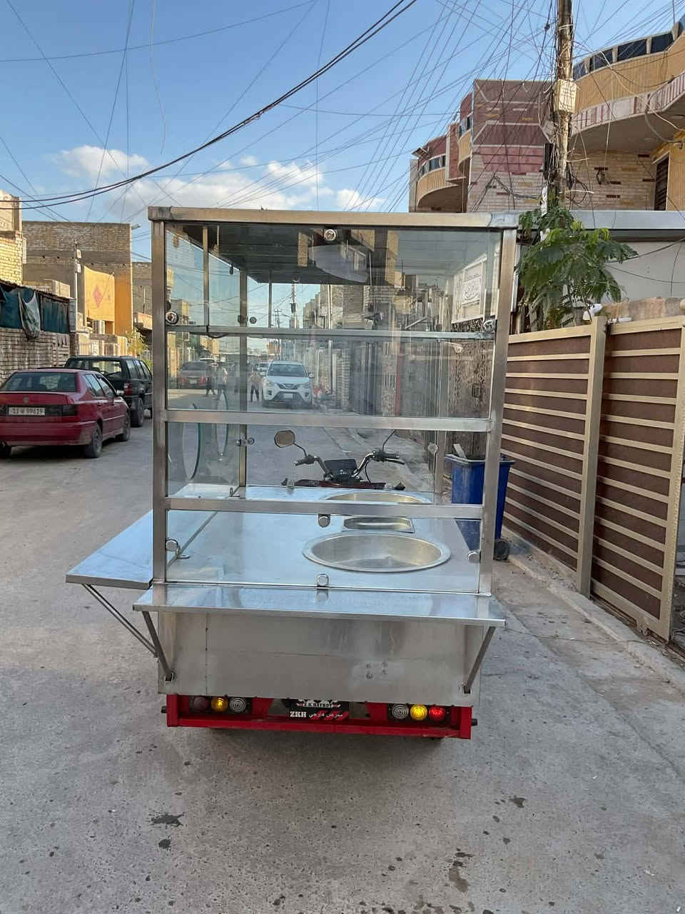 السلام عليكم 
ستوتة شحن للبيع نوع ولي ويل كب 6 بطارية نضافة%100 موديل 2026 عليهه ميز 
سل ستيل 304 غذائي مغلف جام ابو 10م مسكرت
ضد الكسر و ثلاث طبخات تركي تشتغل بالشتاء لبلبي وباقلاء وذرة وبالصيف عصائر او مطعم متنقل باقي التفاصيل بصور هاتف 

📱 *********** وتساب
