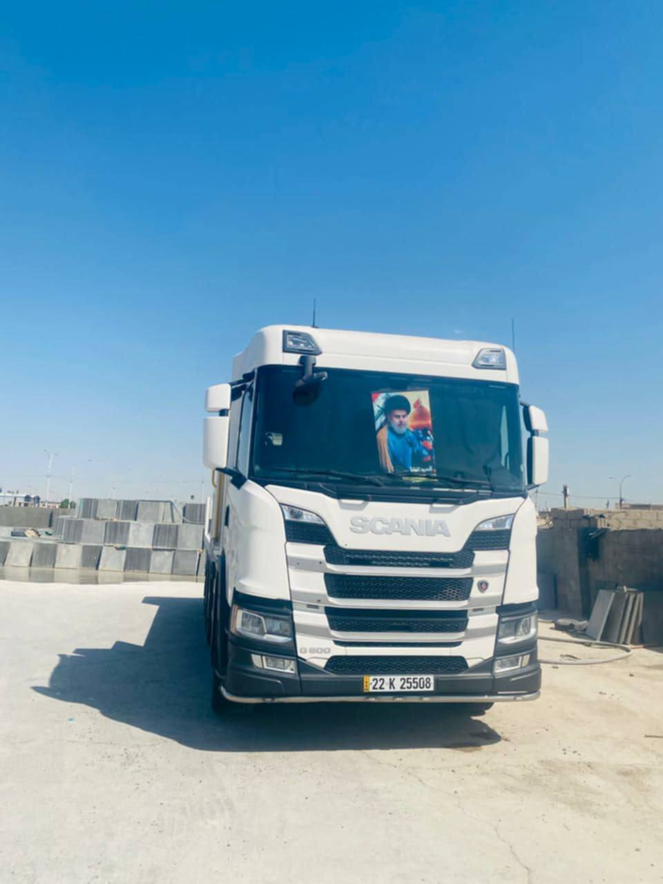 سكانيه موديل 2018عرجه مكينه 500تلث محاور بلاد سياره جديده اللبيع مكان سماوه ***********
