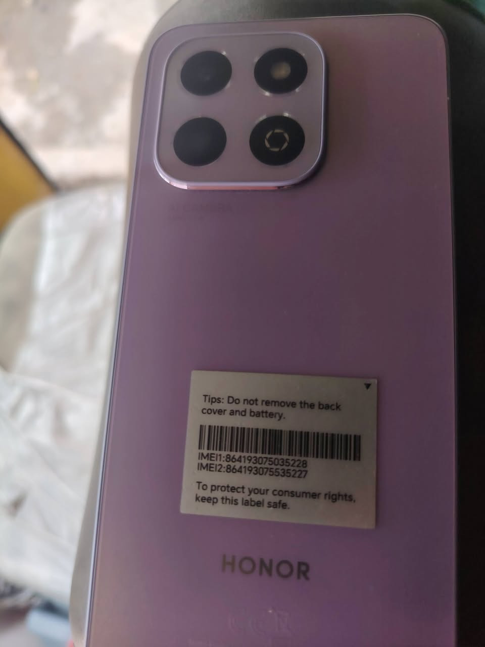 هونرx6b
ذاكرة ١٢٨
جهاز مكفول من الشخط جديد صار شهر من استخدامة
السعر 125 وبي مجال للشراي  بغداد حي النصر   ***********
