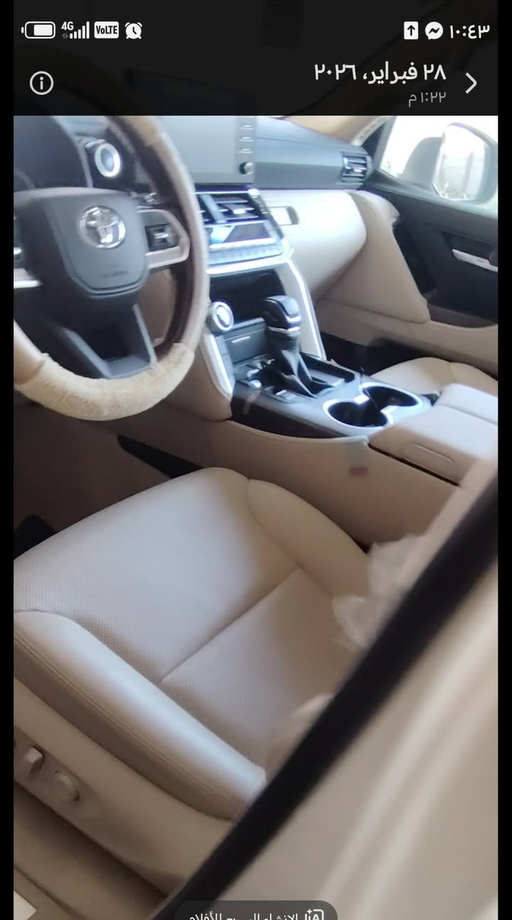 لاندكروز للبيع موديل ٢٠٢٤ ضمان ساز ماشية الفين كيلو زيرو مواصفات ساز المعروفة كفالة عامة، السعر ٧١٠
***********
