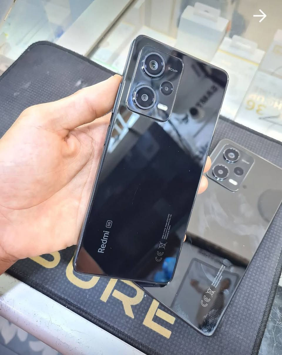 سلام عليكم (ريدمي نوت 12 برو 5g ) مستخدم جهازي الشخصي 
شاحنه 120 واط مع الكارتون فول ببجي والعاب ٦٠ فريم فول جيرو سكوب 
السعر ١٧٥ بي مجال بسيط مكاني تكريت الحولي توصيل موجود راسل خاص او واتساب فقط ***********
