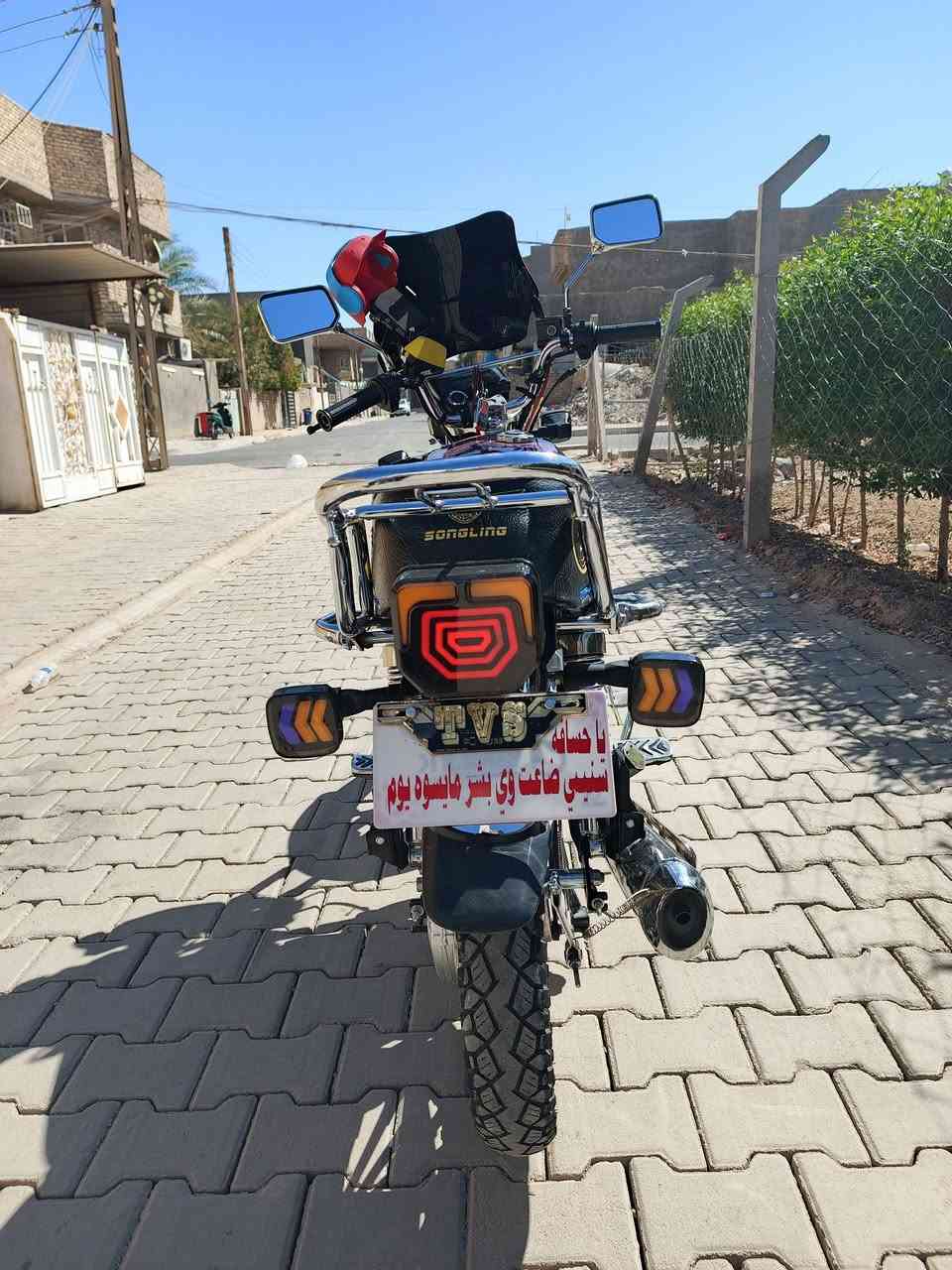 السلام عليكم دراجه للبيع ايراني سونك دراجه جديده موديل 2025  الدراجه كفاله من كلشي ما مفتوحه ولا اي شي على وضع الشركه تجي وشوف نفس الصور واحسن بيع وترهم مراوس بدراجه مرقم حسب الاتفاق سعر خاص موجود ورقم وبيك خير ودلل ***********
