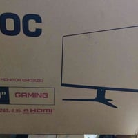 شاشة aoc حجم 24 fhd 240hz 0.5ms السعر 240 بغداد مدينة الصدر الاورفلي 0...