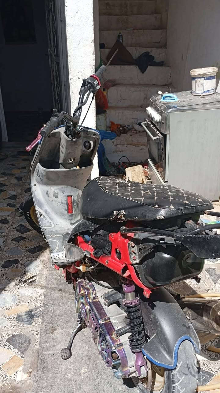 ماكس منغولي فول تزويد 
تجفيت جديد 
ضفيره جديده 
كلجات رياضي امامي خلفي 
دبلات رياضي امامي خلفي 
شيال رياضي 
وياله رياضي 
يدات رياضي 
دراجه كامله شغل و اطلع عوزها فقط كلوبات 
سعر 500 مكاني انصار 
دراجه نكره سلف 
رقم واتساب ***********
