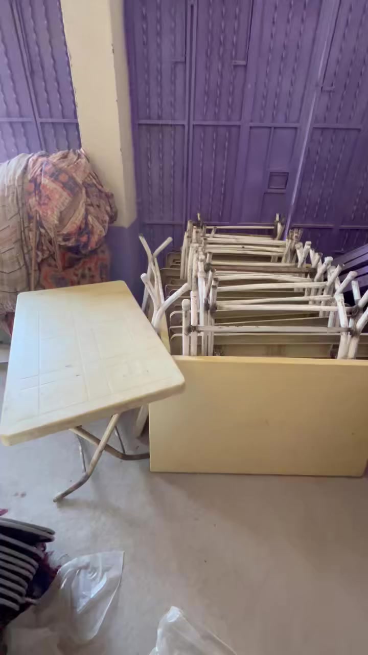السلام عليكم يتوفر كراسي + ميز حديد وبلاستيك و صواني ام العراوي  للبيع وبأسعار مناسبةمكاني بابل نزلة جسر الوردية خارج 

للاستفسار الاتصال على الرقم 
***********

