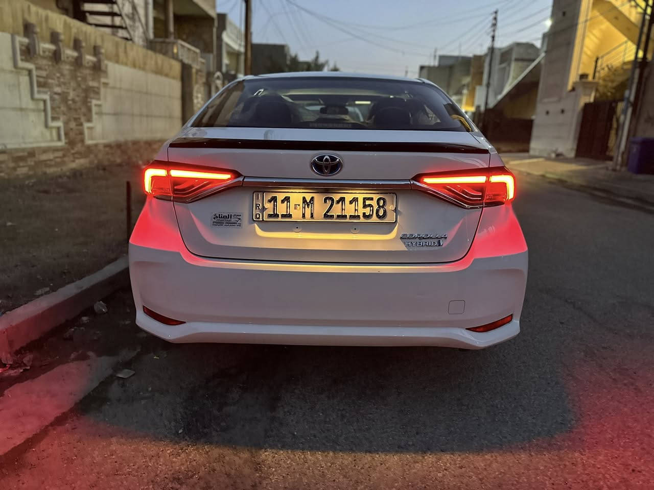 السلام عليكم
للبيع تويوتا كورلا هايبرد

موديل 2024 

الشكل الخليجي 

فول مواصفات 

ماشيه 21 الف 
السونر مرفق بلصور 
رقم بغداد تحويل مباشر 

سياره جديده بمعنى الكلمه

السعر 148 وبيها مجال بسيط 

***********

 مكان السيارة بغداد الدورة
