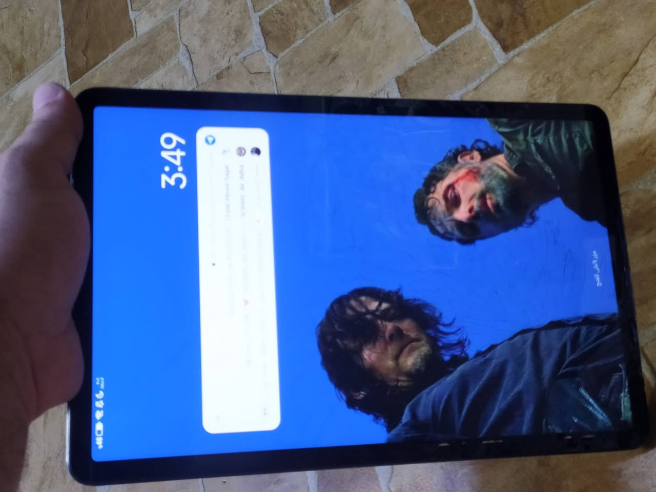 السلام عليكم أيباد شلومي باد 5 ابيع على هل وضعيه 
السعر 160 بي مجال بسيط 
المكان بغداد يوجود توصيل 
هاتف ***********
