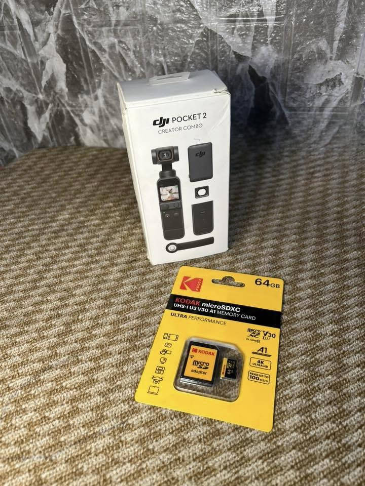 Dji osmo pocket 2 comboالسلام عليكم
مستخدم نضيف كلش وياه رام اصلي هديه 

مايك Dji مع الفلتر وستان وحافظه وادبترات تايب سي وايفون وباور بنك مال الكامره السعر فقط 375 الف 

***********
