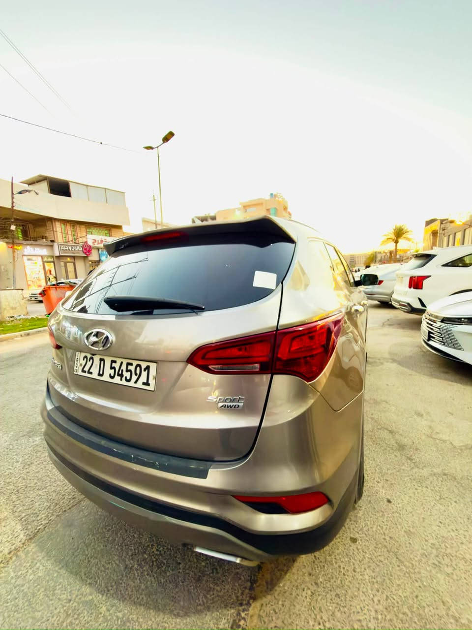 هونداي سنتافي 2017
رقم اربيل الجديد 

محرك 2400 

مواصفات ✔️

شاشة كبيرة

كامرة خلفية

حساسات خلفيه

كشنات كهرباء 

كشافات زنون 

لدات اماميه خلفيه 

داخل مخمل بيجي 

فور ويل 

السيارة جاهزة

حادثها  فقط بنيد 

السعر خاص  

للتواصل ***********

المكان  النجف الاشرف
