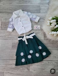 كوستم بناتي • ١-٦ سنوات • نيلي زيتون فستقي