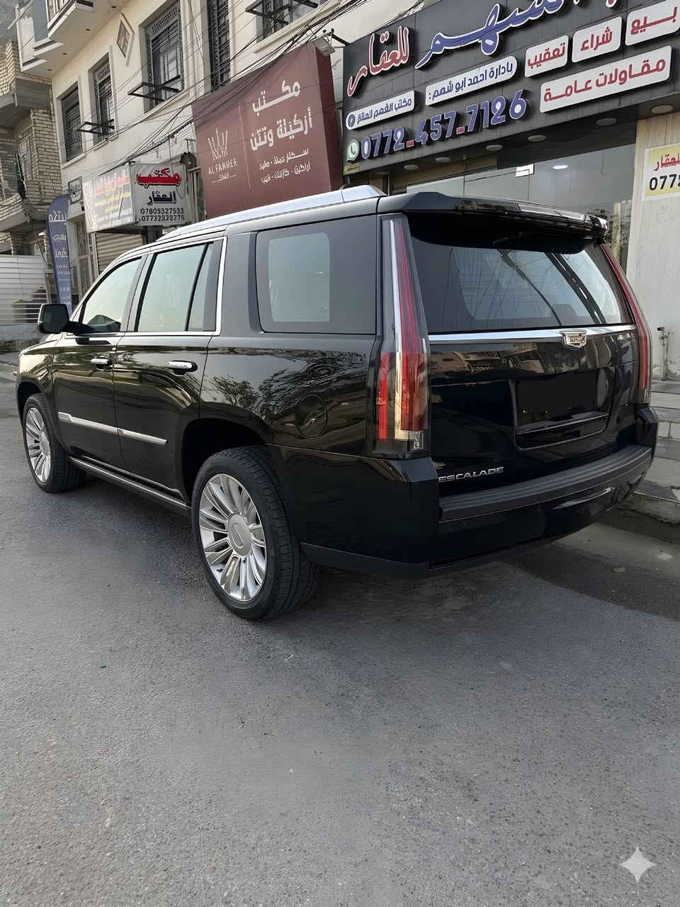 ‏كاديلاك 2019 خليجي وكالة المنصور السيارة بوضع الشركة كفالة عامة
فول مواصفات اعلى فئه بلاتينيوم 
 مكينة 5300 المرغوب كير و مكينه بوضع الشركه
 مابيها غير تكحيل كارت اثر طلقة في البنيد
مرقم بغداد بأسمي تحويل ثاني يوم 
السعر 348$ ورقه 
مكان السياره بغداد السيديه 
اتصال فقط غير متواجد غير متواجد فيس ولا ماسنجر اتصال فقط 
***********
