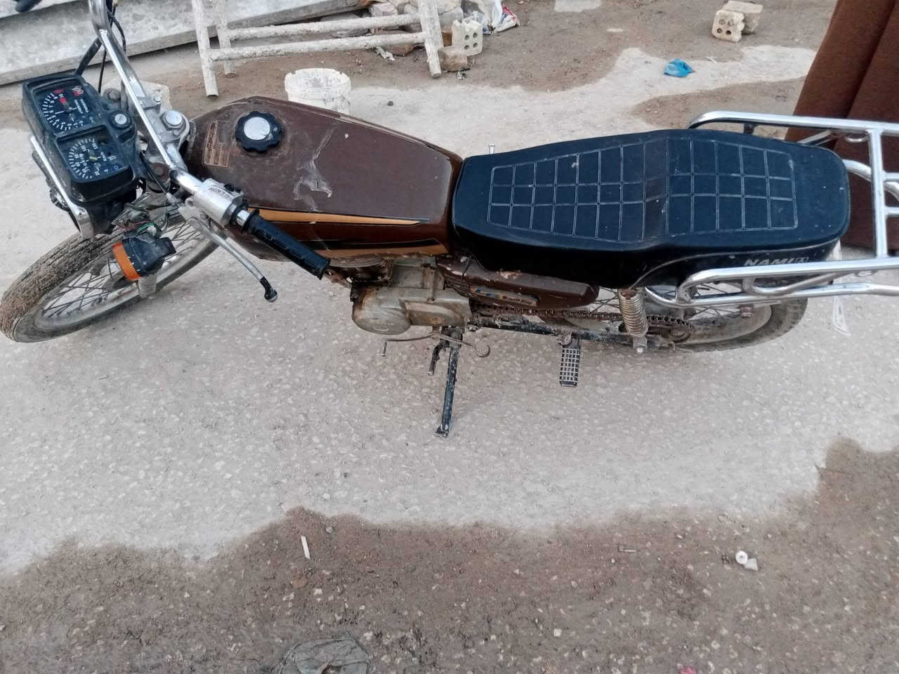 دراجه 4 كير للبيع شغاله بس بيه مبخار السعر 175 بيه مجال
***********
