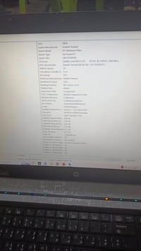 لابتوب Elitebook8740W للبيع الموصفات موضحة بالصورة سعرها ١٧٠ ألف وبيها...