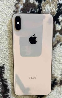 ايفون اكس ماكس  لون ذهبي  واگف بي فيس ايدي فقط  مبدل شاشة اصلية شرط  ب...