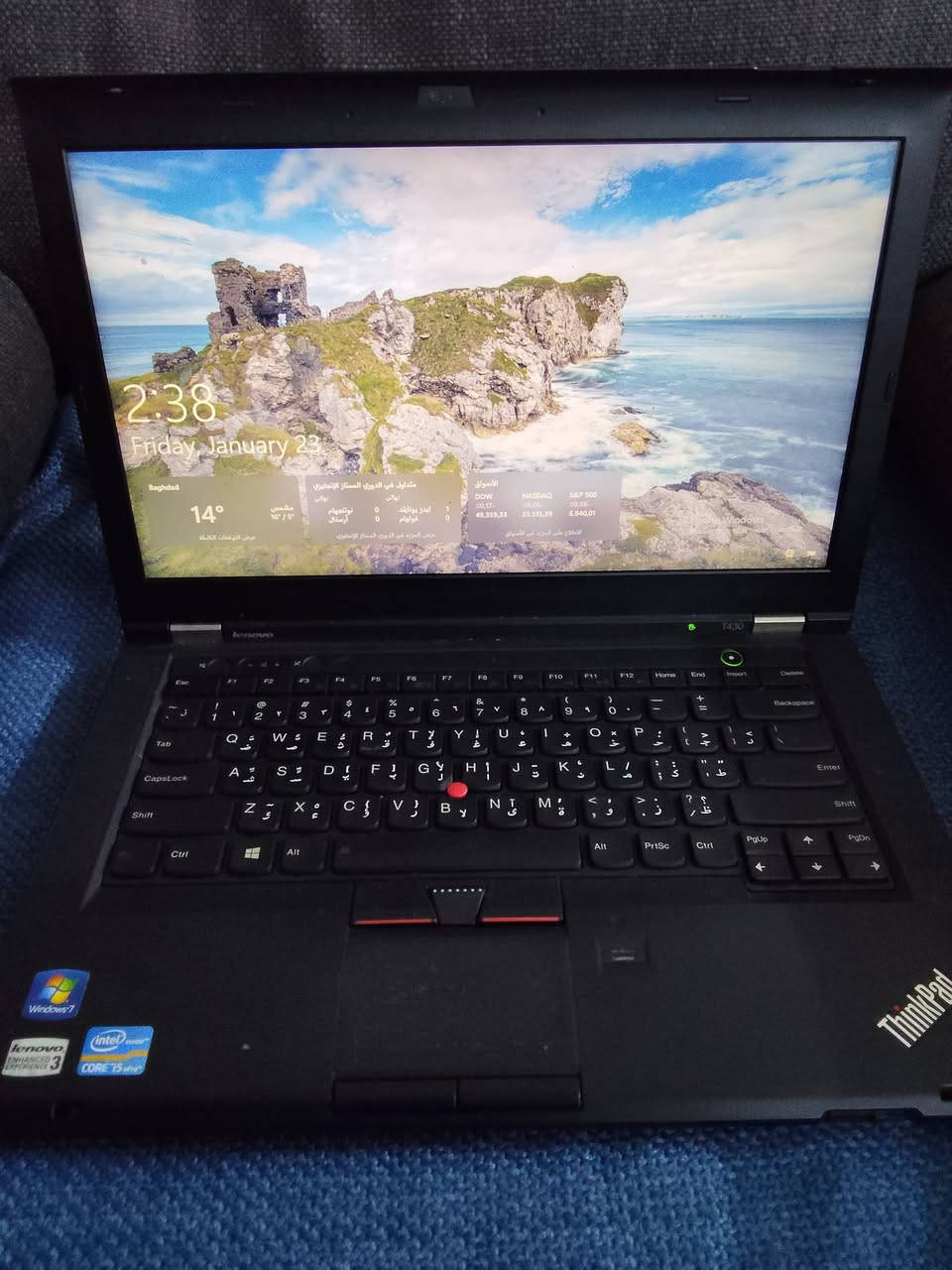 السلام عليكم 
لابتوب Lenovo think pad t430 ارد ابيعه لان ما استخدمه بكثره واحتاج فلوسه عندك بيسي تراوس ماكو مشكله واذا سعر فا ابيعه 129 الف ✨ وبيه مجال بسيط 
Core i5 3320m
Ram 12gb
Hard 300 gb
يجي وياه جنطه وماوس وماوس باد وشاحنه واريل ✨
جهاز استخدام اعمال وبسيط جدا للالعاب ودراسه وتصفح ✨
مكان بغداد الطوبجي لا يوجد توصيل تريد نلتقي بمكان وتفحص ماكو مشكلة ✨


**إذا كنت صاحب هذا الإعلان وتريد حذفه لأي سبب، رجاءا أرسل رسالة إلى الدعم الفني**