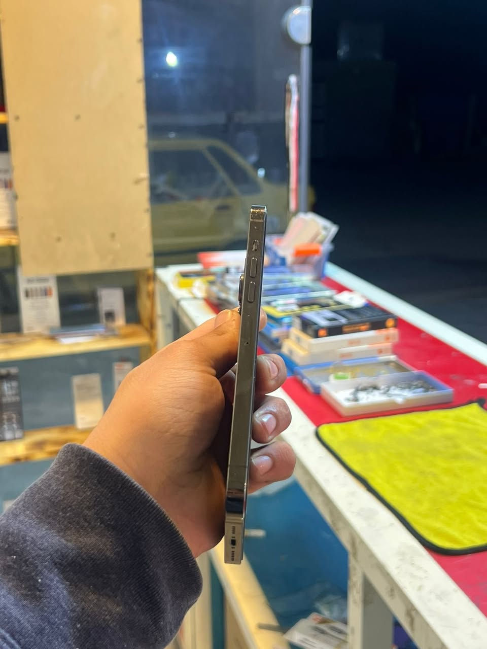 السلام عليكم
ايفون 13 برو ماكس 

ذاكرة256

جهاز وتر بروف

سعر675

***********
