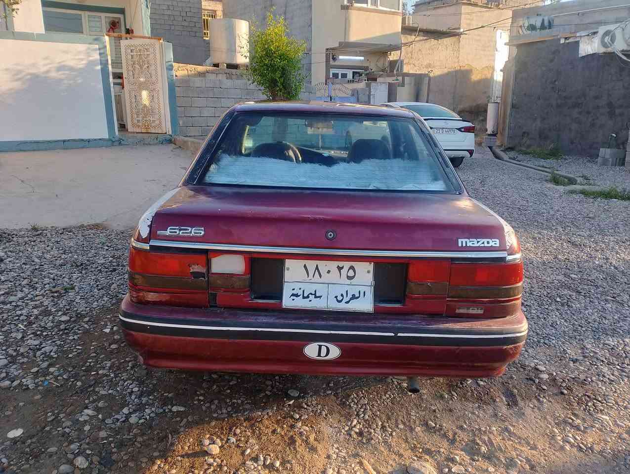 مازدا   1991 گیرعادی محرك 8وبخ بسمی بیه قطعتین صبغ بی جراد سعر30ورقه مکانی کلار***********
