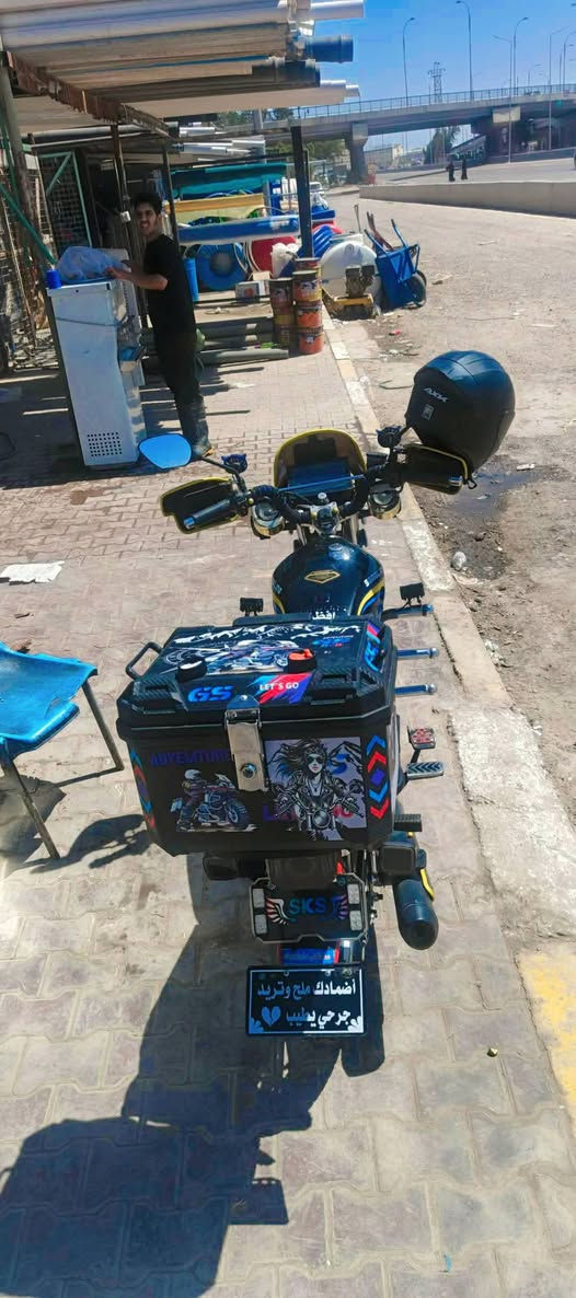 السلام عليكم ايراني سونك 2026اخو زيرو ماناقصة اي شي محرك 200CC كامل من كل شي  2ريمونات   سويجات2 ويشتغل بصمة وسعرة 950وبي مجا اتصال على الرقم ل‏‪***********‬‏
