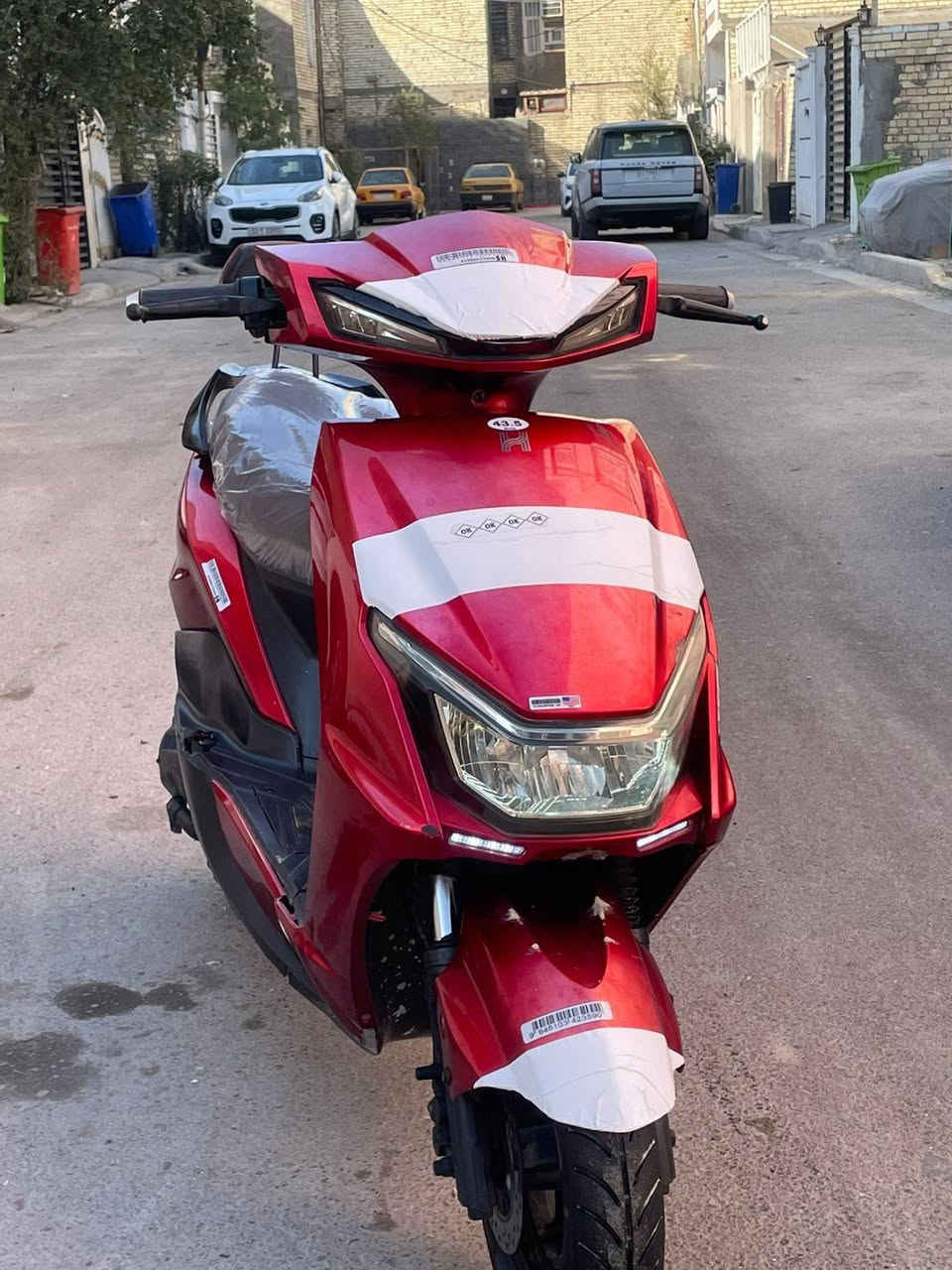 السلام عليكم دراجة سكنس 2025
5بطاريات كبار جدد 
بصمه انذار  سرقه 
تشغيل عن بعد 
لايت عالي ناصي
نضام بك R
نظام بارك 
اشاير 
قفل ستيرن 
العنوان بغداد بلديات 
السعر 390 وبيها مجال 
الرقم ***********
