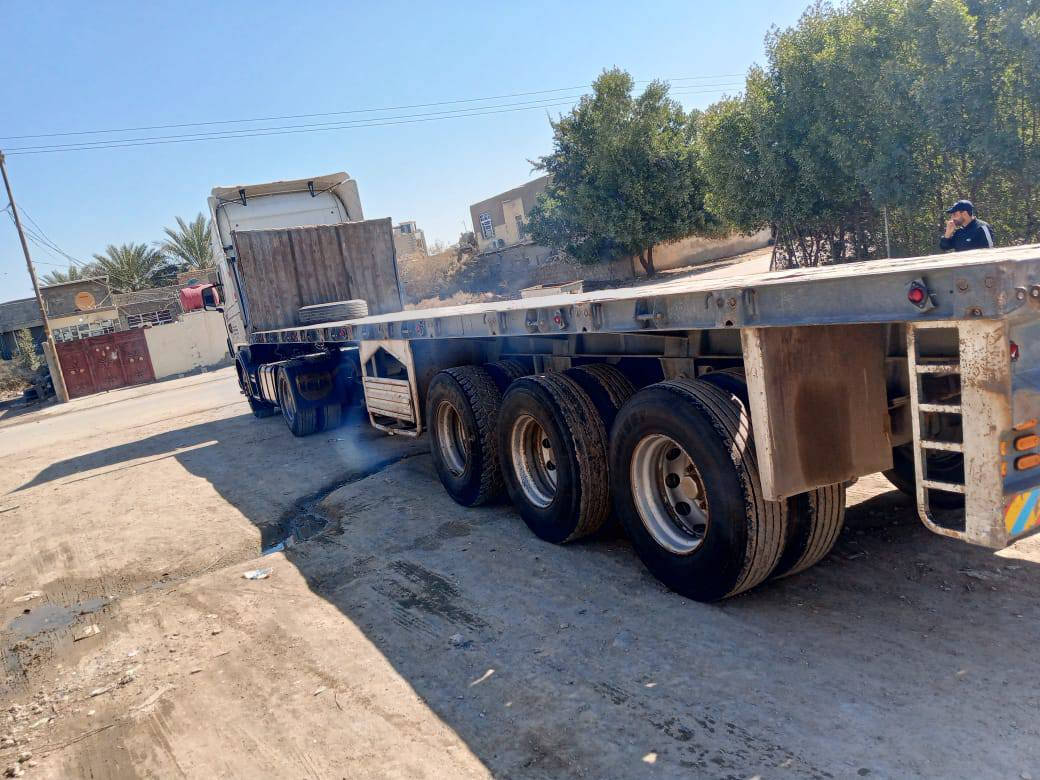 2002 مديل مكينه 470 دبل سوبر كير ومكينه مكفولات
وخير من الله عربانه  دناكير 14 تخم تاير
جاهزه للعمل بيع كامله فقط رقم بغداد الماني
سنويه للـ 2028 
تحويل ثاني يوم مربوطه براد فسخ وربط برادها موجود

السعر 220 وبيها مجال للطيبين
للاستفسار اتصال على الهاتف
***********
***********
