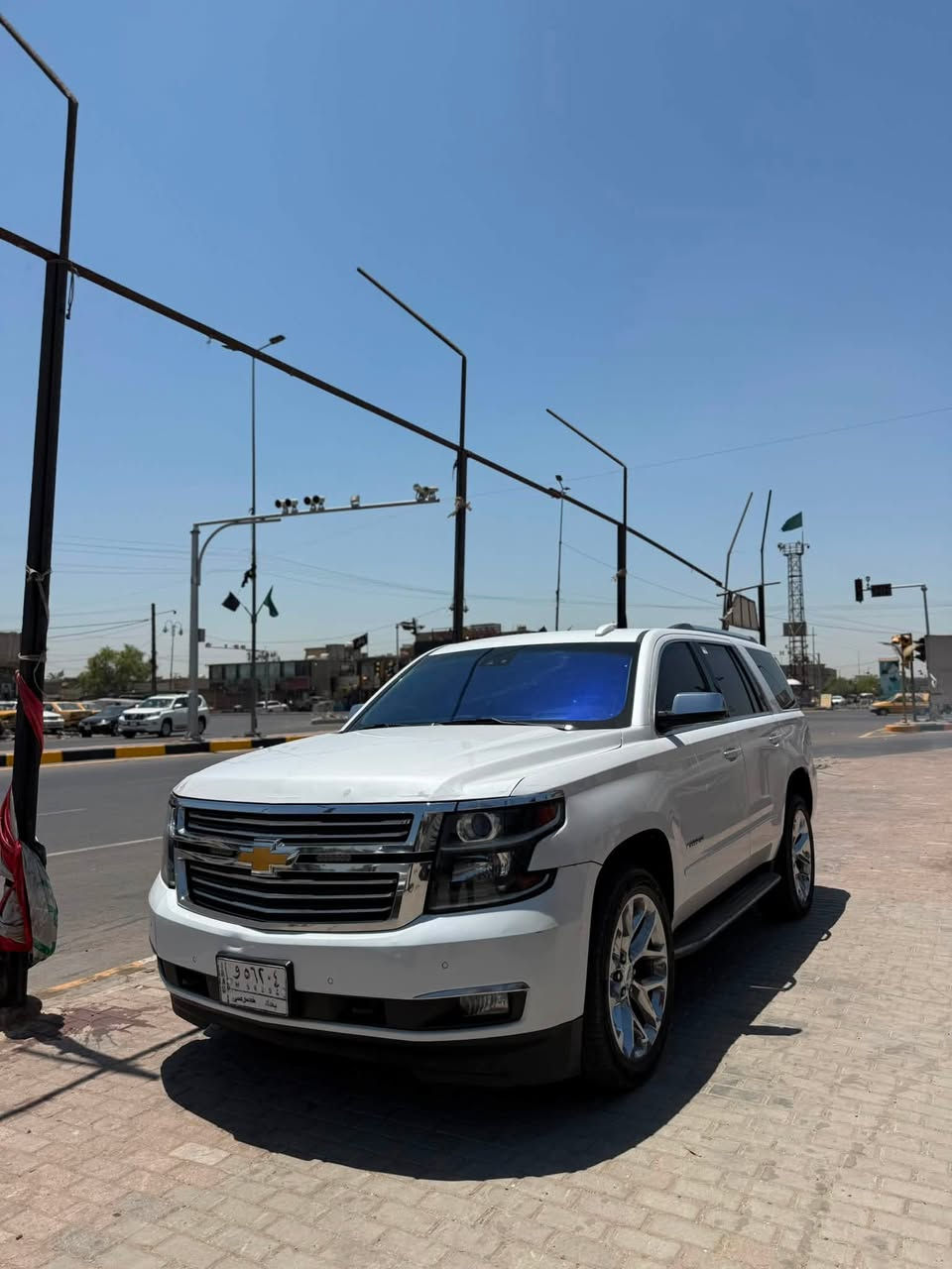تاهو 2019 خليجيه بريمير وكالة المنصور
رقم بغداد بسمي 
مشروع وطني تحويل ثاني يوم 
ماشيه134 الف كيلو 
 
المواصفات                       
فول مواصفات ١/١
٨سلندر
سلايد(فتحة قمارة)
كراسي جلد اصلي
كراسي اثنين كهرباء
كراسي هزار(عند اقتراب السيارة من اي شي)
كراسي خزن(ميموري)
كراسي(تدفئة+تبريد)
كراسي خلفية كهرباء
كراسي خلفية تدفئة
تبريد خلفي شاشة
شحن الهاتف لاسلكياً
ثلاجة 
رادار
سائق آلي
كروس سرعة
داتا شو DATA SHOW
خمس بصمات
فول تحكم استيرن(جهتين امامي+جهتين خلفي)
استيرن كهرباء
استيرن تدفئة
شاشة عرض الاعطال
صندوك كهرباء(شفط)
نظام السير على الخط
دبل حساس(امامي+خلفي)
نظام تحكم بمستوى الضوء الداخلي
مانع تزحلق
پدل كهرباء(تحكم كهربائي بالبريك والبانزين)
نظام فتح الابواب لاسلكياً
فور ويل
شاشة امامية كبيرة اصلية
شاشة خلفية DVD اصلي
كامرة خلفية اصلية
تشغيل عن بعد
قاصة سرية
اشارة بالمري
مري كهرباء(شفط)
#نقطة_عمياء
لايت عدسة زنون
لد امامي
سستم_صوت _BOSE
داتاشو كبيره 
كيجات ديجتال متغيرة
مكان السياره  ديالى

السعر 350 ورقه و بيها مجال
السياره مكفوله من الصبغ ما عدا الدعاميه الاماميه  بيها بارد شي قليل بل بنيد وبل جاملغ شي قليل كلش كما موضح بل سونار المرفق في الصور 
موصفات لبريمير بعد معروفه هيه اعلى شي
الشراي يتصل***********
