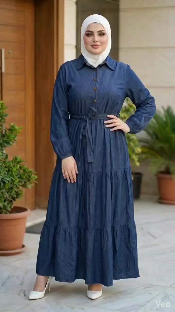 ياويلي الجمال 
فستان فيه كل تفاصيل الجماااال الحلوة 
#اناقة #خامة#جودة 
فستان جينز تنسل بأفضل الخامات الحلوة 
مع زنار عالخصر لتحكم بالقياس
فري 
من ٤٠ل٤٦
لون الصور 😍
السعر


**إذا كنت صاحب هذا الإعلان وتريد حذفه لأي سبب، رجاءا أرسل رسالة إلى الدعم الفني**