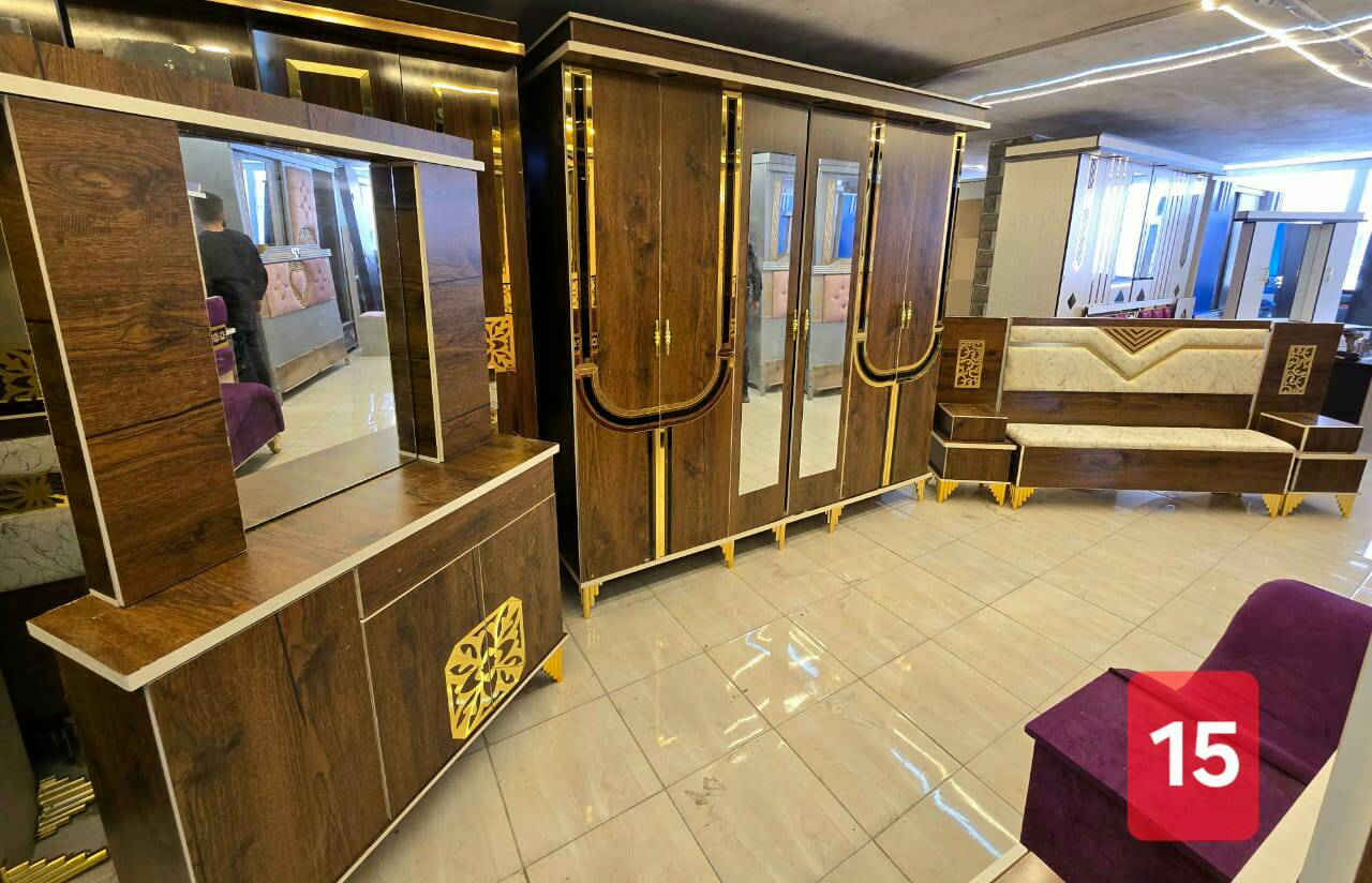 😎#تكسير الاسعاار بلش 😍
👑بس⛔️ ب5مليون و500الف مع فرشة هددددية😍😎
🔥👈 احدث واجمل تصاميم غرف النوم خشب لمايكا 👍🏼
📲للاستعلااام وتس اواتصال0931882167 ☎
الغرفة مؤلفة من..
1️⃣#خزانة 6 ابواب فتح230 _225
2️⃣ #تخت مجوز صندوق،160×200
 3️⃣#بيرو مراي 4دروج+بابين
4️⃣ #كمديناات عدد 2 مع تاج

 5️⃣شازلونة لتخت بأحدث تصميم
6️⃣الغرفة نوم خشب  #ميلامين سماكة 16 بالكامل
🚛يوجد توصيل وتركيب
🌹🌹🌹🌹


**إذا كنت صاحب هذا الإعلان وتريد حذفه لأي سبب، رجاءا أرسل رسالة إلى الدعم الفني**