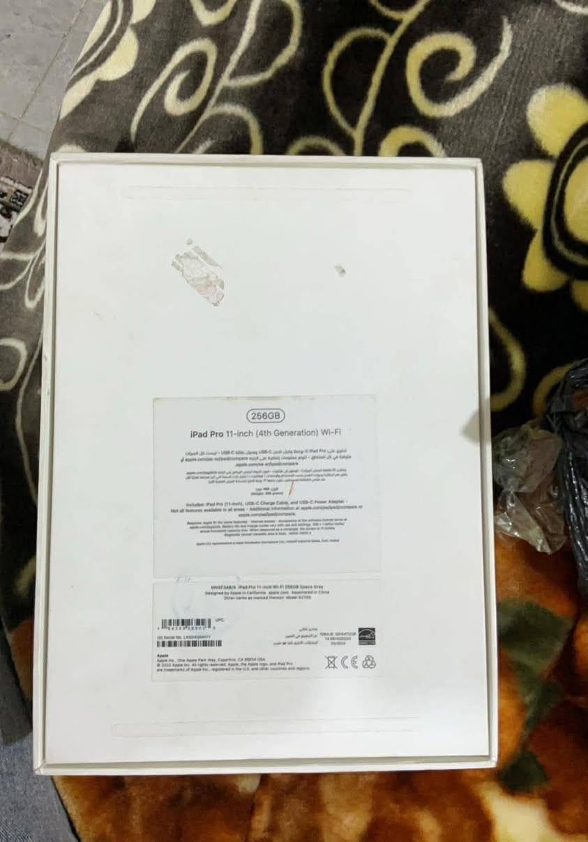 السلام عليكم اخوان متاح ايباد 11بروماكس m2ذاكره 256بطاريه فوك 90ايباد وتر لامفتوح ولا مبدل بيه شي ملحقاته كلهن كامله شاحنه ولباكيت ماله 
مراوس بأيفون 13برو ماكس وتر او بيع 
***********
