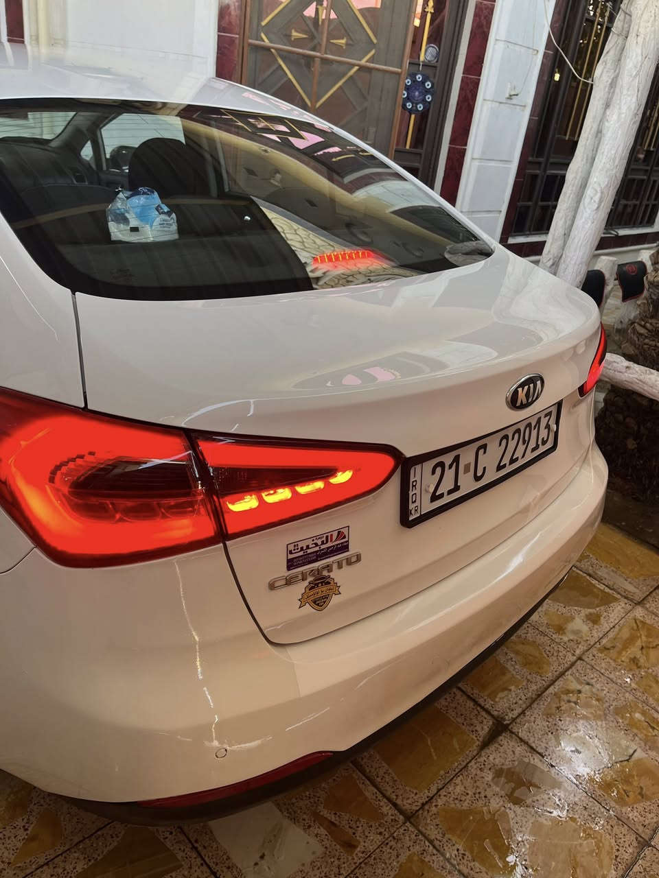 السلام عليكم
للجناي ويدور نظيف وبدون نواقص

سيراتو2016 فول مواصفات محرك1600

ماشيه82كيلو 

السعر130

مكاني ديالى خان بني سعد /قرب مرور الحسينية

***********
