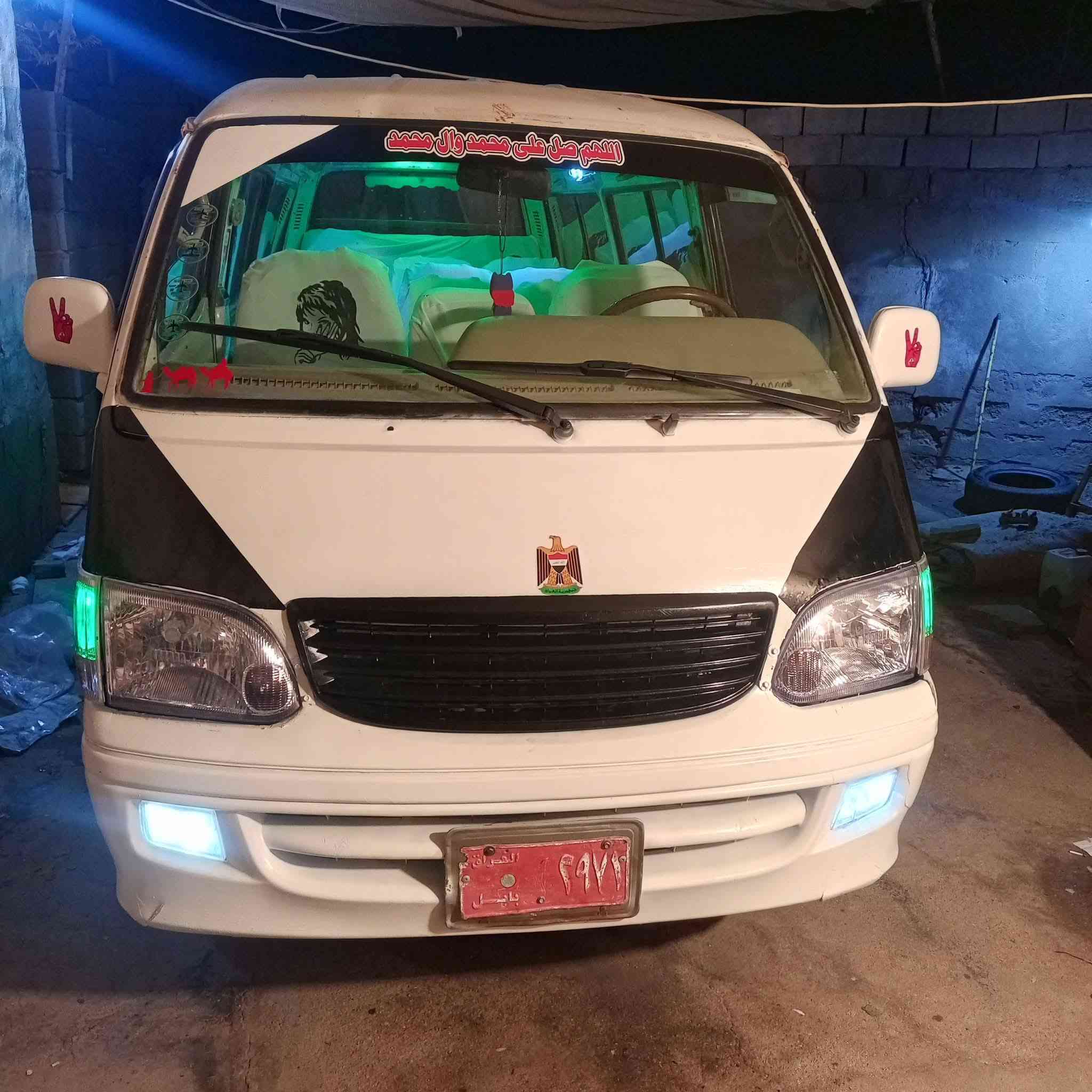 سلام عليكم سياره فاتون للبيع شغاله مكينه بيها خيط بخار سياره حره المكان بابل السعر(18)$وبيها مجال وكير بلجس  حداديه كهربائي كله شغاله (***********)
