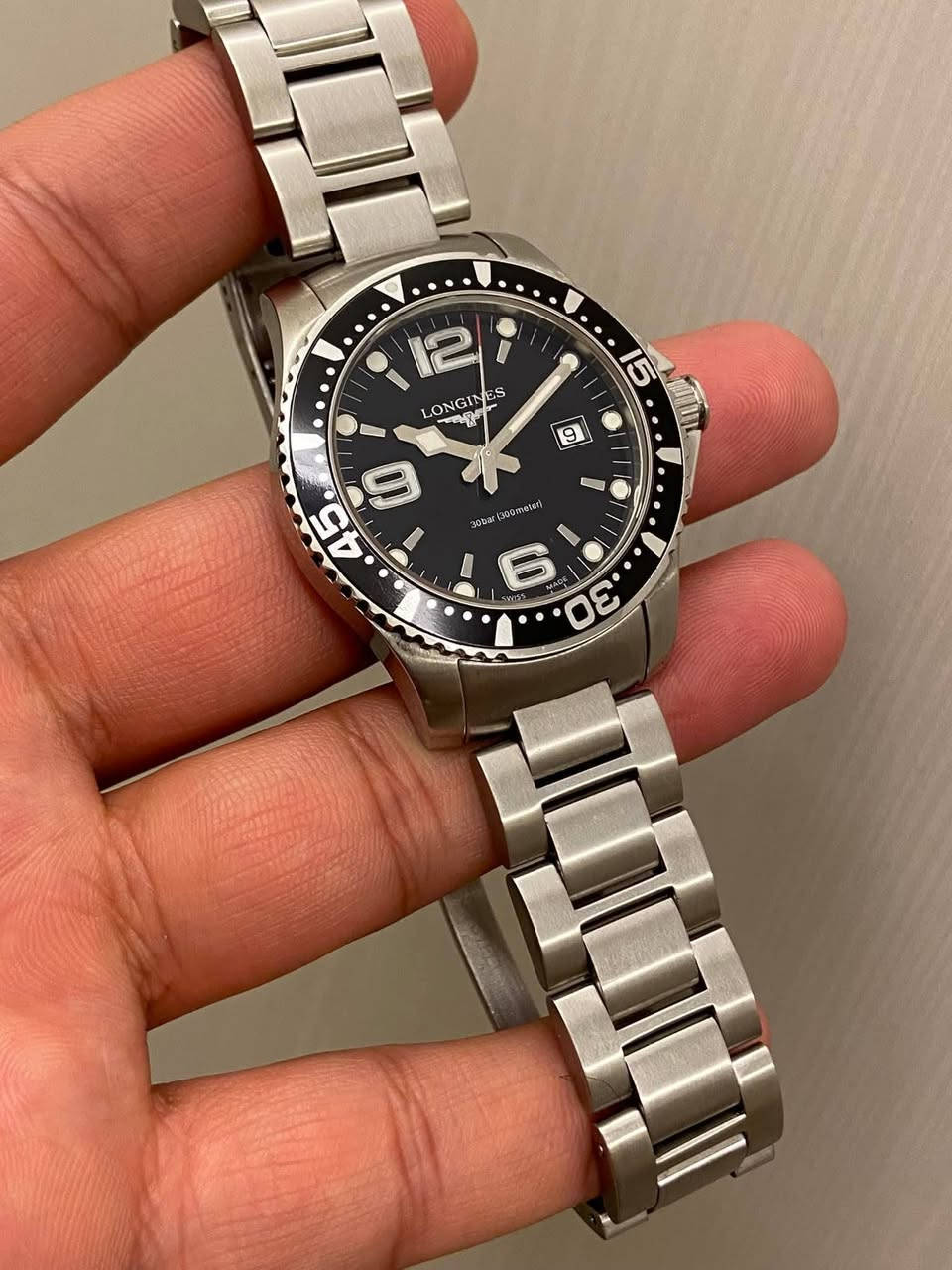 لونجين هيدروكونكويست كوارتز نظافة ٩٧٪ السعر ٣٠٠ دولار قفل
بغداد بسماية.. لايوجد توصيل
راسل عالخاص وتدلل


**إذا كنت صاحب هذا الإعلان وتريد حذفه لأي سبب، رجاءا أرسل رسالة إلى الدعم الفني**