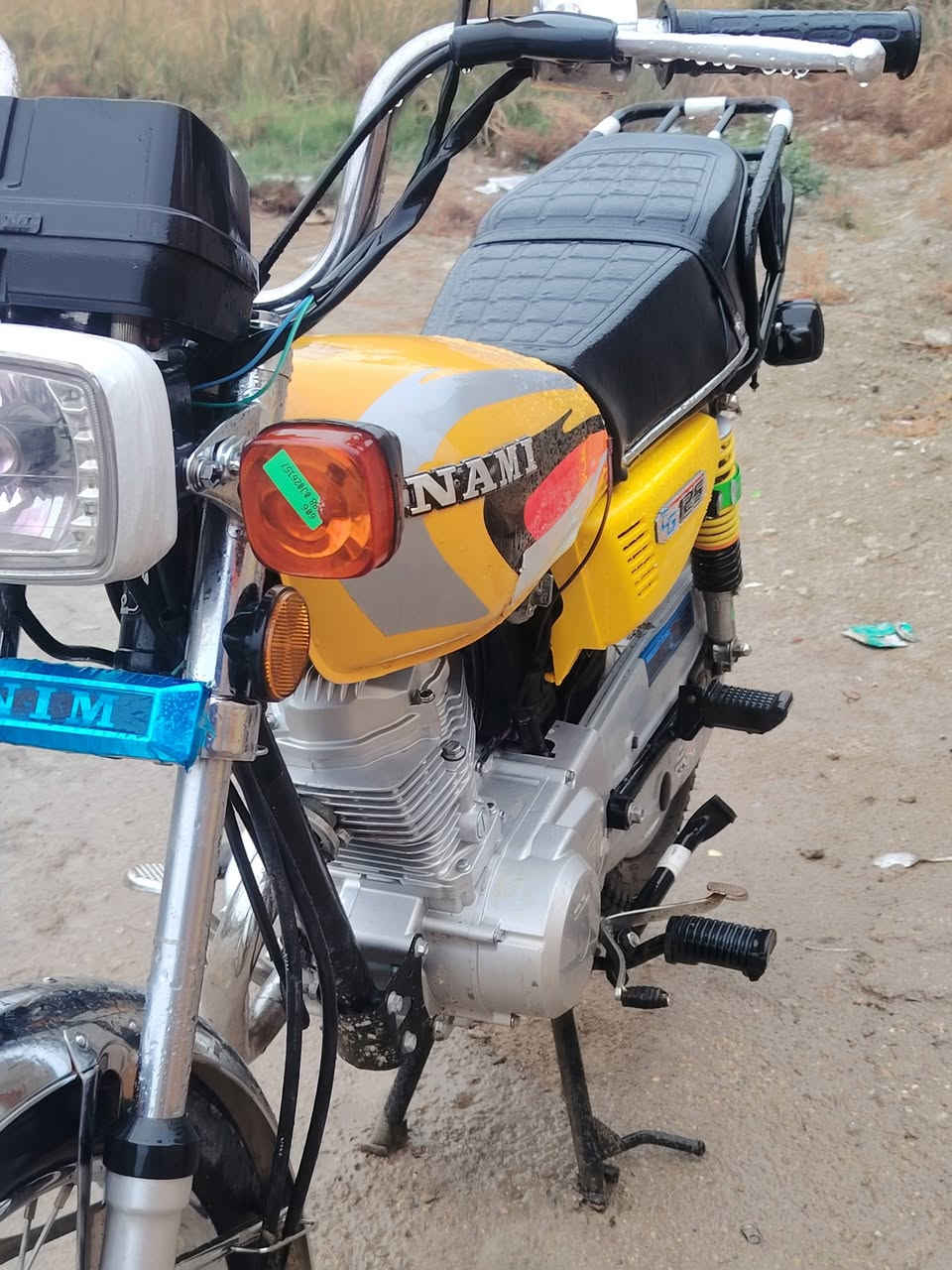 السلام عليكم دراجه نأمه 2025للبيع السعر ٥٥٠وبيها مجال دراجه نضيفه ممفتوح برغي منها مكاني كربلأ ***********
