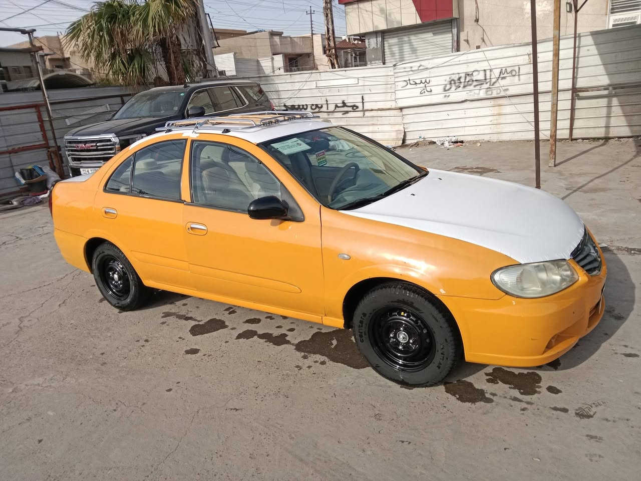 السلام عليكم ...نيسان سني موديل ٢٠١٠ صفرة اصل ابيض مصبوغه عام اصفر كير اوتوماتيك مكينة قبق اسود الرقم بغداد 
السعر ٨٨ بيها مجال لشراي


**إذا كنت صاحب هذا الإعلان وتريد حذفه لأي سبب، رجاءا أرسل رسالة إلى الدعم الفني**