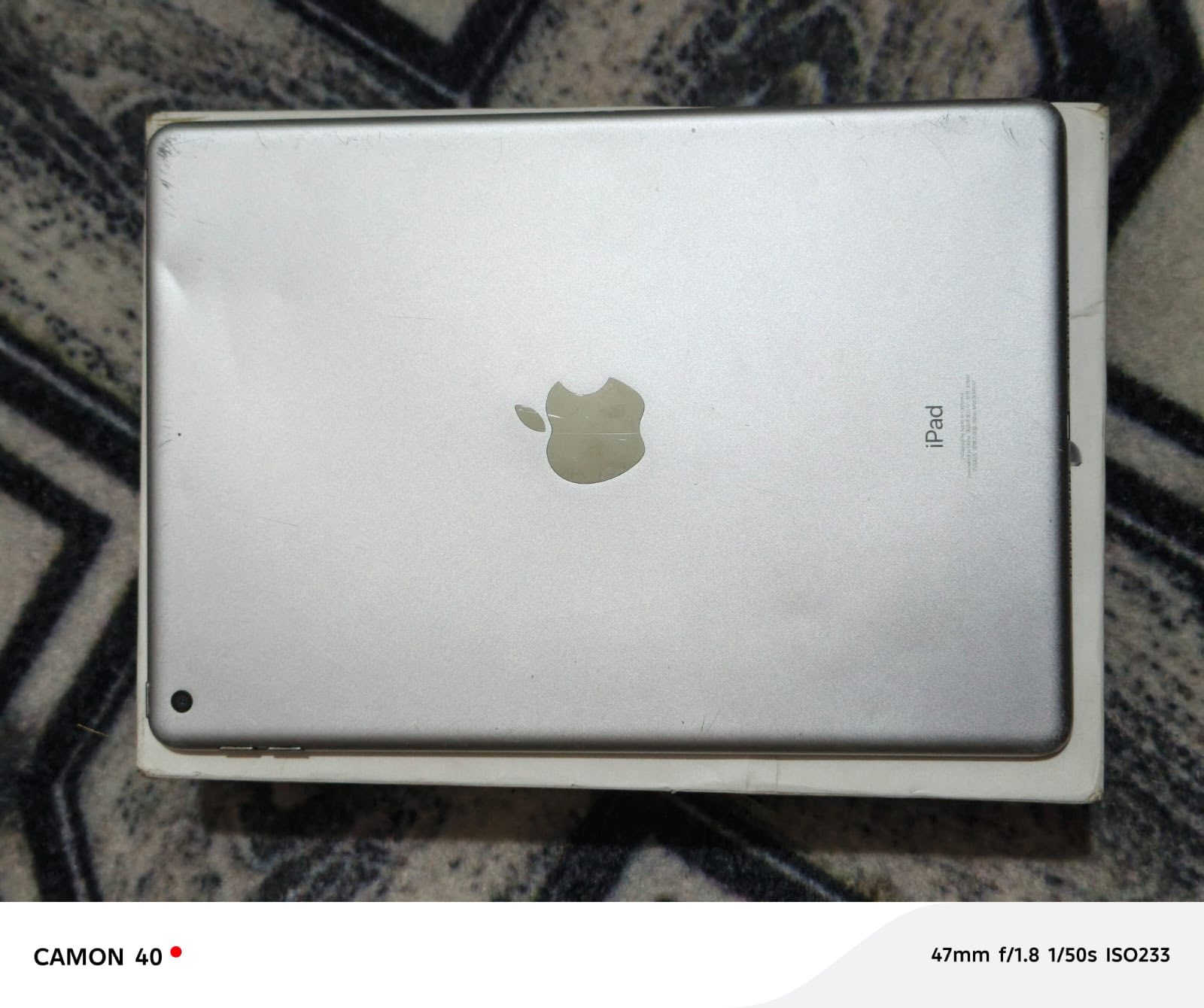 يالله
مراوس وانطي فرق أو بيع ٢٠٠ وقابل للتفاوض 
ايباد ٩ ذاكره ٦٤ بطاريه ٨٤ 
باكيت وكيبل ويا 
مكفول من كلشي تلعب ببجي واقتنع ياله تأخذه بس هاي طعجه وفات تراب جوه 
مكاني فلوجه يرهم مراوس وانطي فرق
***********
اتصال و واتس
