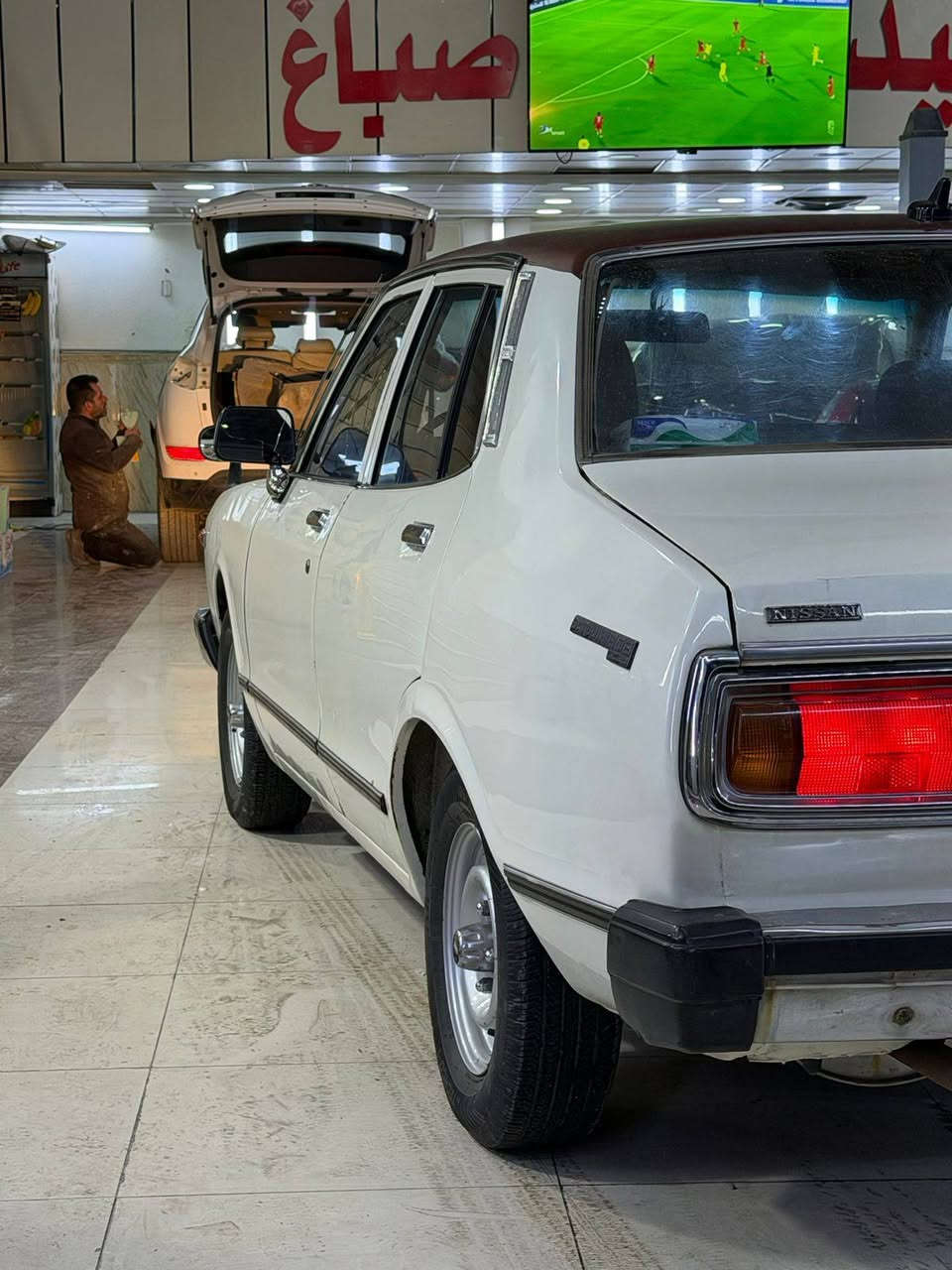 سياره تراثيه داتسن 
موديل 1979
 جديده. لوك وضع شركه بدون صبغ او بارد او اي خيسان شرط نضافه فول 
كير عادي  
تبريد وتدفئ شرط 
شرعيها بالموصل
 كيجات 
شغاله السياره من دعاميه للدعاميه شرط 
سعر ،💸47💸 وبيها مجال تواصل ع رقم

*********** بيه واتساب
***********
