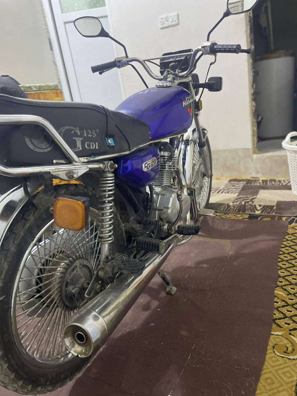 للبيع لا صرف ولا بخار شرط محرك ما مضروب صبانة دراجة نضافة 💯 سعر 450 بي مجال قليلللل للتصال ***********
