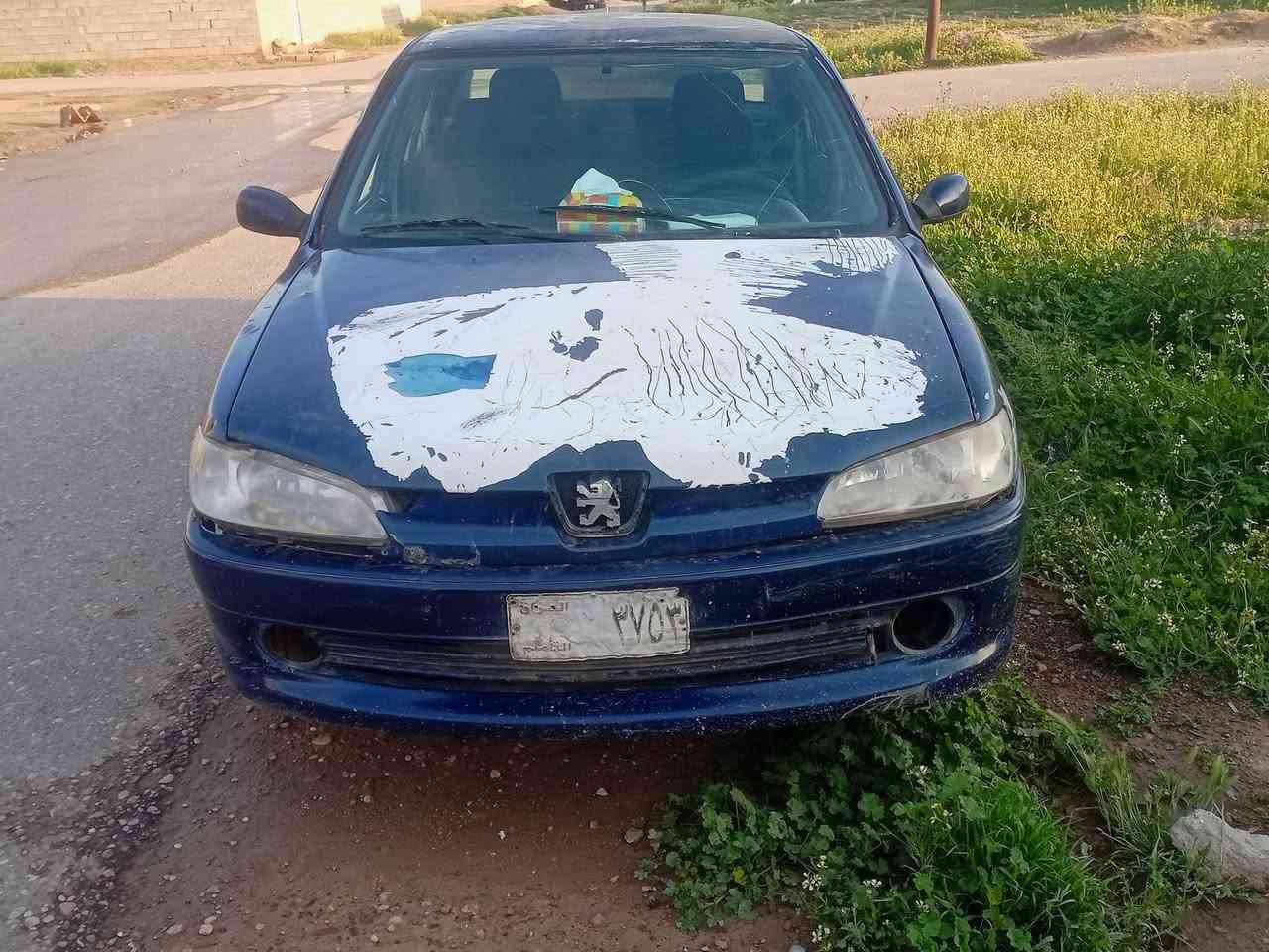 للبيع
بيجو 306
رقم كركوك (صدامي ) 
سنوية ما موجود (واجهة فقط) +كتاب فقدان 
راعيها موجود ماندله انت ويا 
السيارة شغالة وتمشي ما بيها شي بس  تشتغل تك يرات ادامه 
لون نيلي 
صدر نص عمر
تواير نص عمر 
السعر 12 بيها مجال شي قليل 
رقم الهاتف : ‭***********
وموجود خاص
