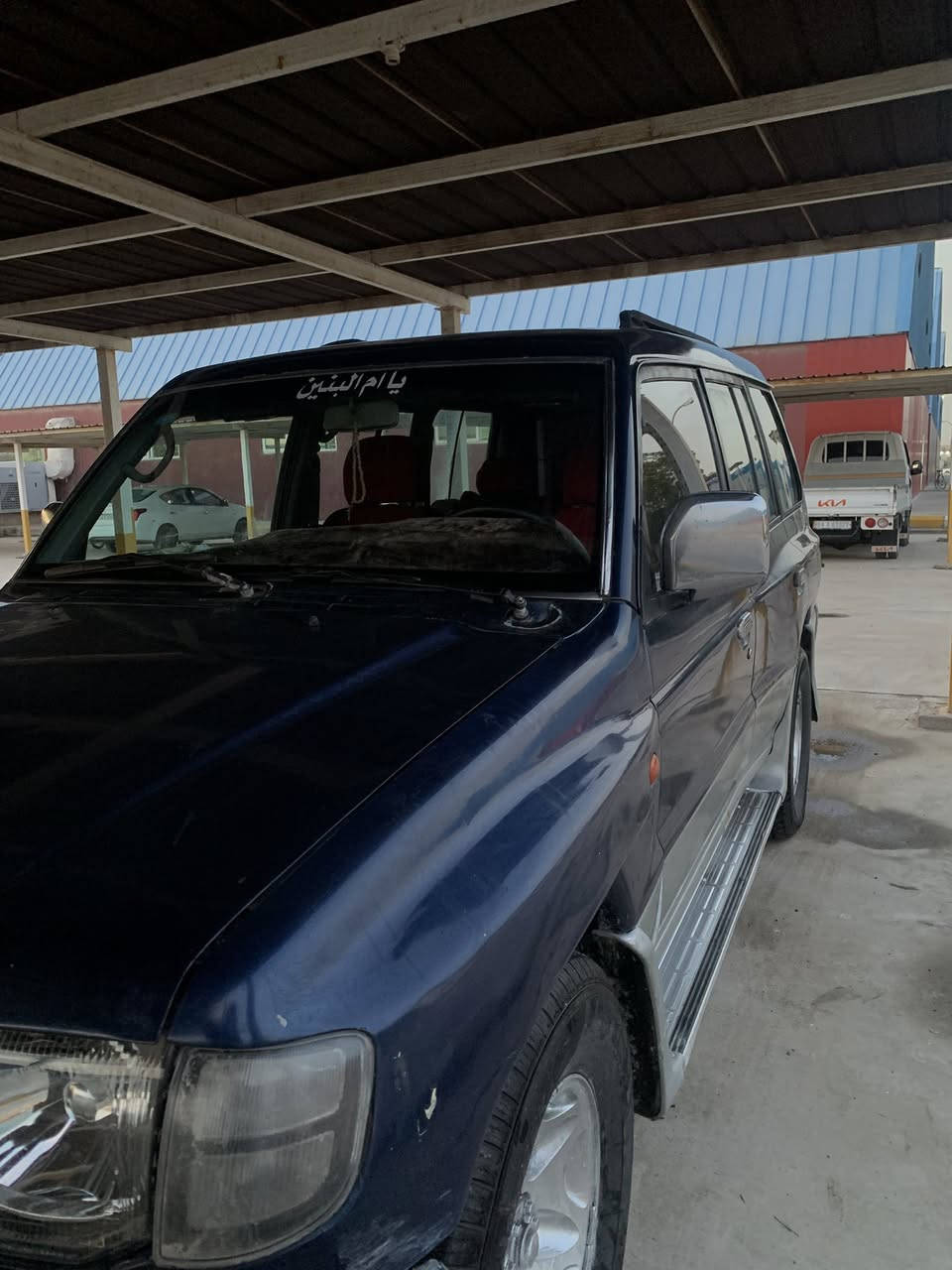 باجيرو للبيع مديل 99 سيارة جاهزه من كلشي مكينه وكير بطة كفاله تبريد شغال السياره شوف العين بديه نضيف كلش بيه فقط رشات صبغ
مكان السياره بصره الجمهوريه 
رقم الهاتف فقط ***********
واتساب فقط ***********
رقم جديد وسنويه جاي امشي بلمعامله منجزه 80 بلميه
السعر 55 وبيه مجال بسيط
