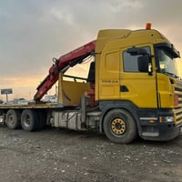 اربيل • سكانيا موديل ٢٠٠٥ • كرين فاسي ١٢طن