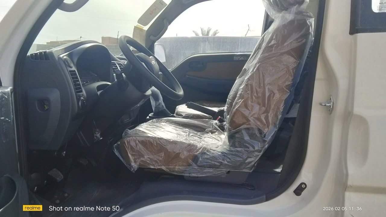 السلام عليكم
للبيع
كيه 2700 موديل 2025 ماشيه صفر منفيس 
العنوان:صلاح الدين الشرقاط
رقم الهاتف:***********
