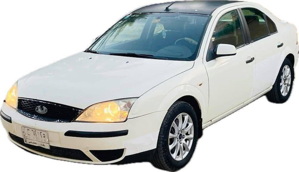 السلام عليكم
(للبيع ) 
 ( فورت مونديو )
لون(ابيض صدفي)
موديل(2006)
رقم (بغداد خصوصي)
محرك(4سلندر  (2000)
(كير اوتو)
(مشروع وطني سنويه (2028)
(تبريد ثلج❄️)(4بوابات)
(تخم تاير جديد)
(باتري جديد)
(فيتبم جديد)
(ميكانيك رايدله صيانه )
(حداديه بشرط)
(كشنات مخمل)
(ويل فورد البلادي)
(بجم لايتات كله شغال)
(كهربائيات كله شغال) 
(سنتر لوك تصعيد جام)
(شاشه بلوتوث شغال) (سماعات بلاد)

(الاستفسار)👇🏻

رقمي/***********
مكان السيار:بغداد مشتل 
السعر ٥٠وبيه مجال صاحبه يريد مداور
