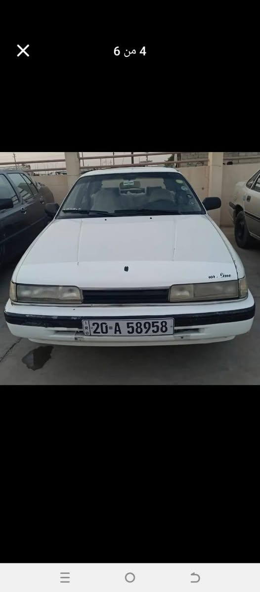 سلام عليكم اخوان مازدة 626 لسيارة شرط سونار كير بل5بي صوت قليل مكينة خير من الله صدر نص عمر بس لسيارة جديدة بيهة خياسات قليلة  مكان السيارة ديالى خانقين سعرهة32وبيهة مجال  ***********
