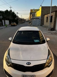 كيا ريو 2012 كفاله من الصبغ والتبديل  محرك 1600 وارد خليجي  رقم اربيل ...