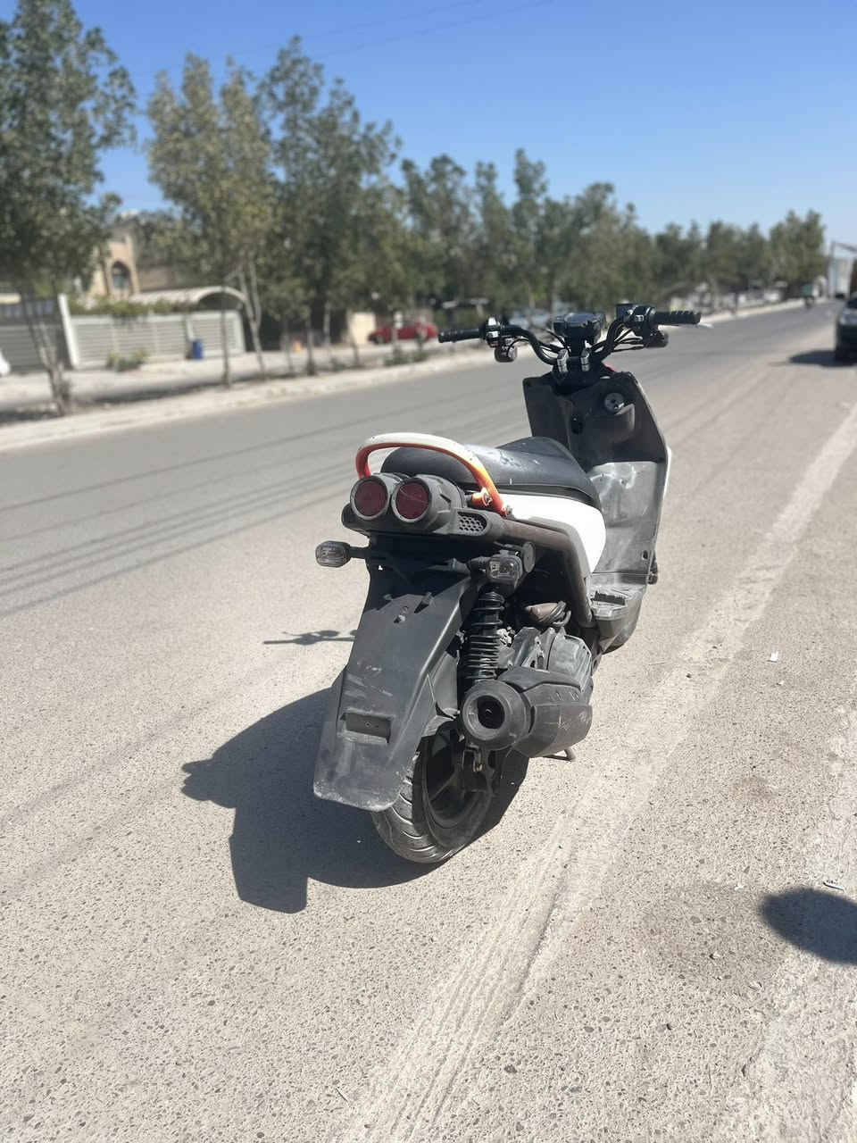 السلام عليكم دراجه سكنس جبلي بالقران صالي 5 ايام منزله رمبه مكفوله مكفوله مكفوله من كلشي الدراجه خير من الله شلعه ومعدل مكاني بغداد حي الجهاد. للمراوسه pcx او للبيع رقمي*********** واتساب فقط اوراقه موجوده
