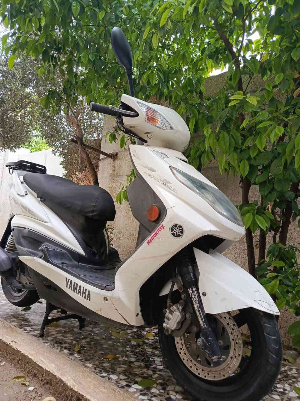 دراجة سكنس فحل نوزل طلاعات محرك ناعم ما مفتوح كفراتها ختم واحد كلها مختمة كهربائيات  كاملة هرون اشاير لايت عالي ناصي نكرة سلف قفل جنطة واستيرن سعرها 575 وبيها مجال بسيط مكاني الشعلة ***********
