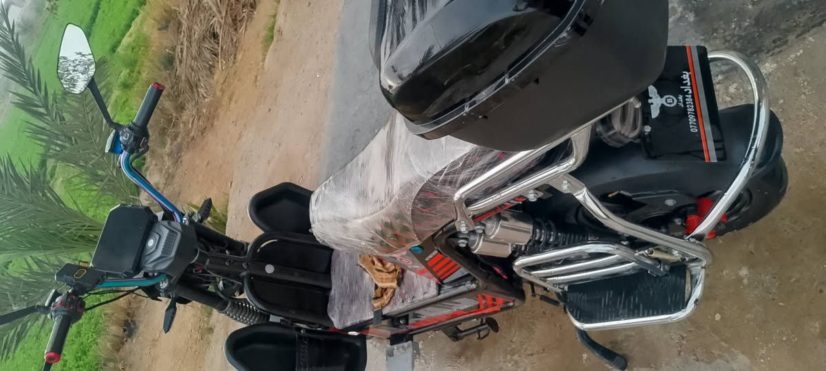 السلام عليكم دراجه شحن جبلي فول موديل 2025شلعه فول بطاريات عل فحص 6بطاريات دراجه كله شغال نضافه فول السعر 550بيه مجال ***********.   ***********
