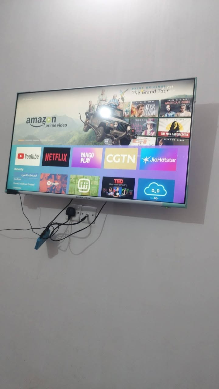 شاشة رويال الرحمان حجم 43
سمارت فوركي فول HD  نظام اندرويد
سعر 250


**إذا كنت صاحب هذا الإعلان وتريد حذفه لأي سبب، رجاءا أرسل رسالة إلى الدعم الفني**